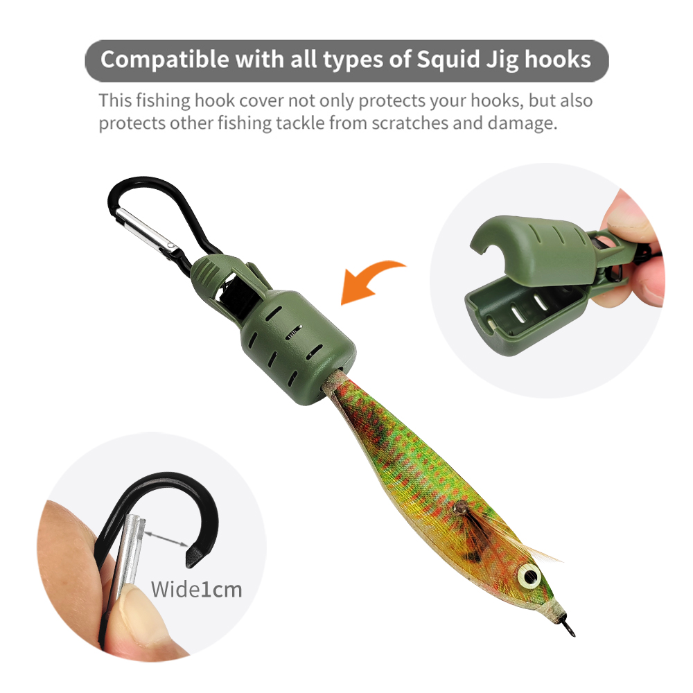 Squid Jig Hook Cover Durable P - огляд і ціна Fishing Hook Jig
