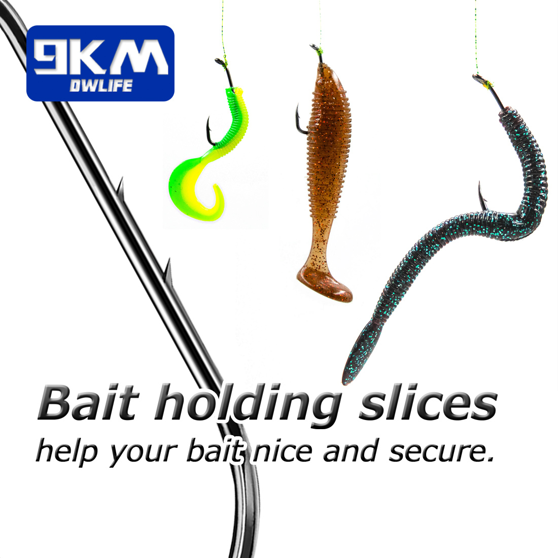 9KM Baitholder Fishing Hooks 5 - огляд і ціна Fishing Hook Circle