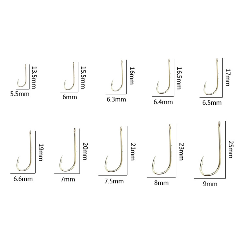 50/100pcs Silver Long Handled  - огляд і ціна Fishing Hook Circle