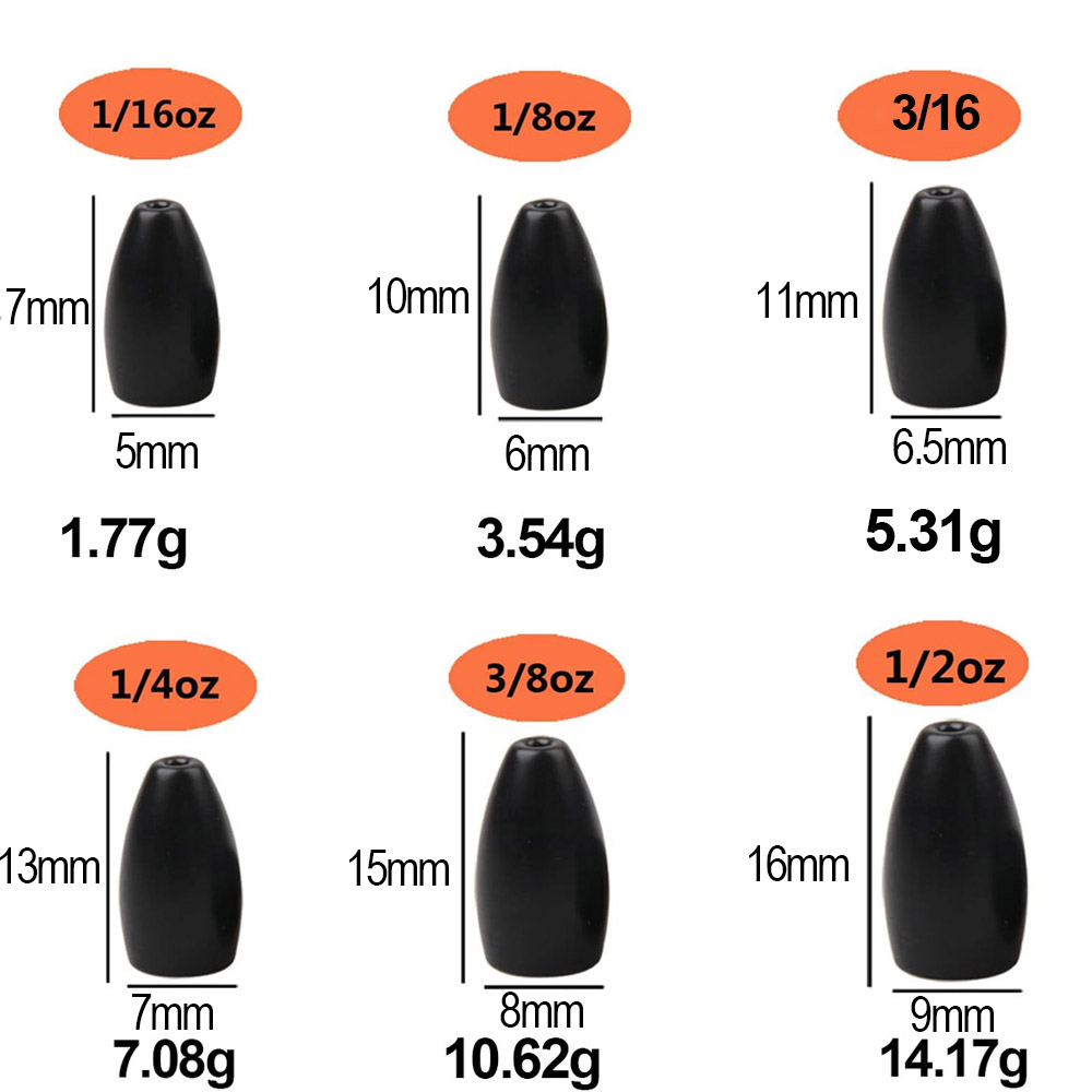 Tungsten Steel Fishing Weights - огляд і ціна Fishing Hook Jig